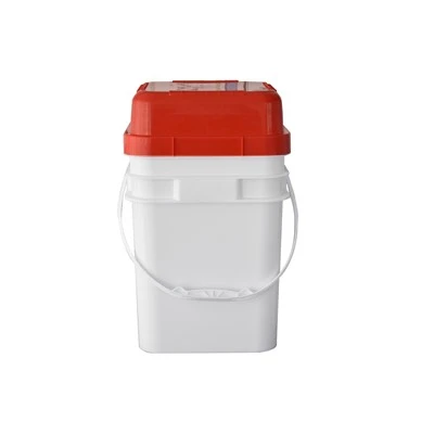 4 گیلن HDPE اسکوائر پیل
